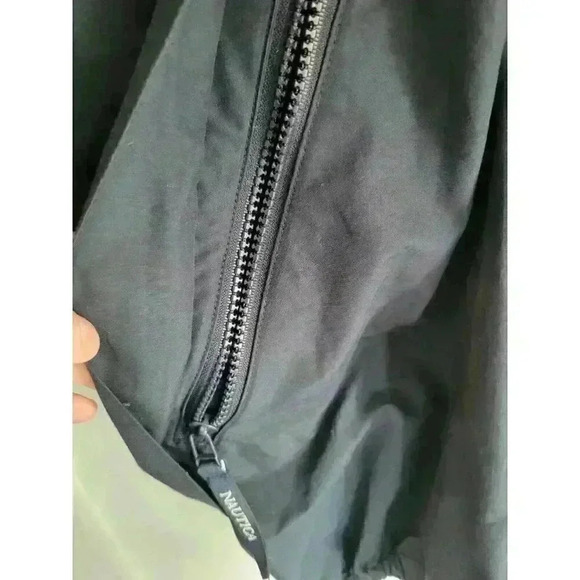 VINTAGE Nautica Jacket Mens Size Large Blue Full Zip Windbreaker Yachting 90s - Picture 5 of 9